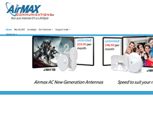 Tablet Screenshot of airmaxcm.com